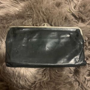 HOBO Lauren Clutch Wallet in Black